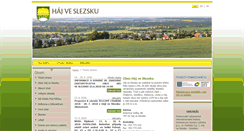 Desktop Screenshot of hajveslezsku.cz